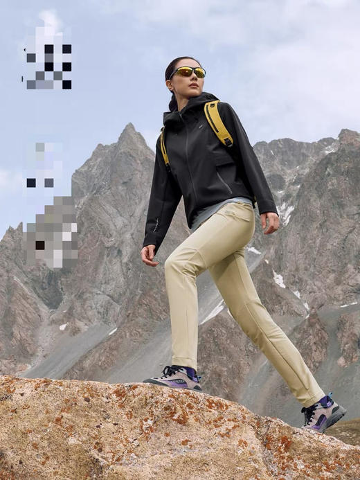 3219  渠道货 两棵树 女士户外软壳长款 我穿79码 商品图4