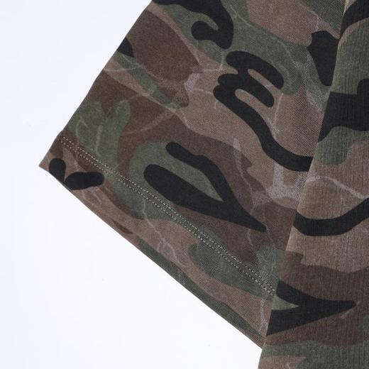 SDSA男装2026新款高贵轻奢美式迷彩刺绣字母圆领短袖T恤百搭时尚 商品图3