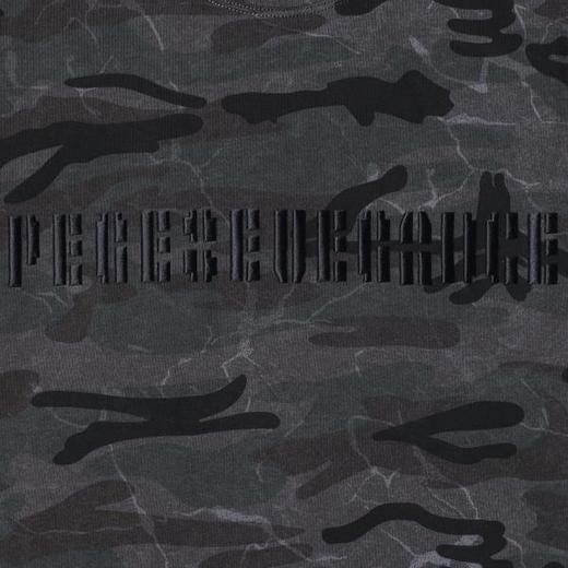 SDSA男装2026新款高贵轻奢美式迷彩刺绣字母圆领短袖T恤百搭时尚 商品图2