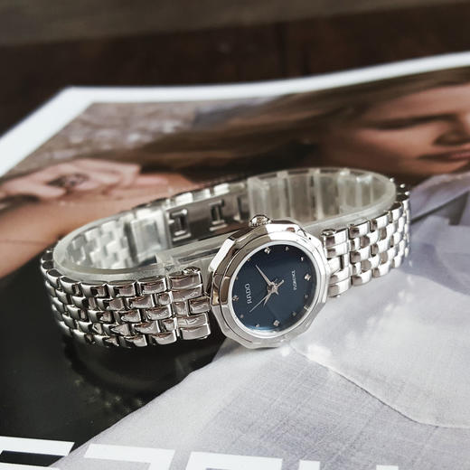 【95新】RADA 雷达R48739203石英机芯22.5MM（女款）佛罗伦萨系列精钢130326TJ02 商品图6