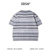 M188SDSA男装2026新款高贵轻奢老钱风撞色条纹圆领短袖T恤百搭时尚 商品缩略图5