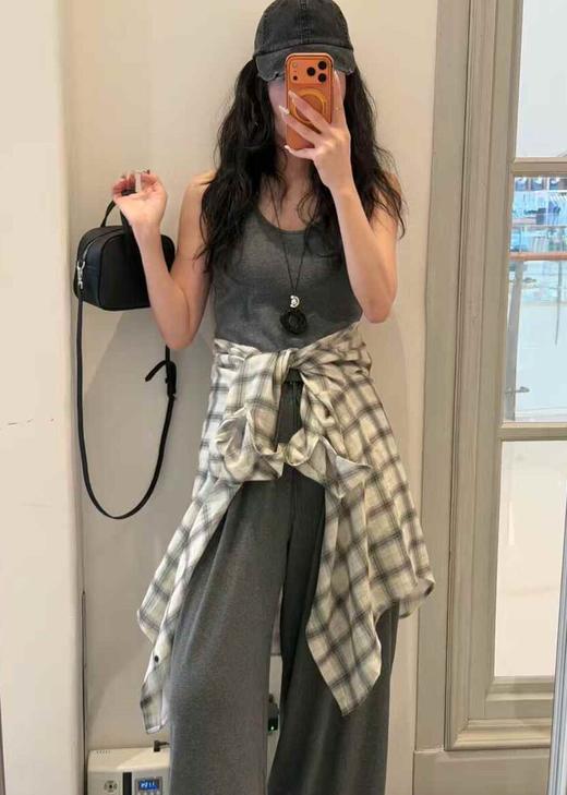 【门店同款】ENJOY夏季慵懒格纹三件套 170593494 商品图1