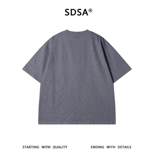 2628SDSA男装2026新款轻奢美式钢印字母满天星圆领短袖T恤百搭时尚 商品图5