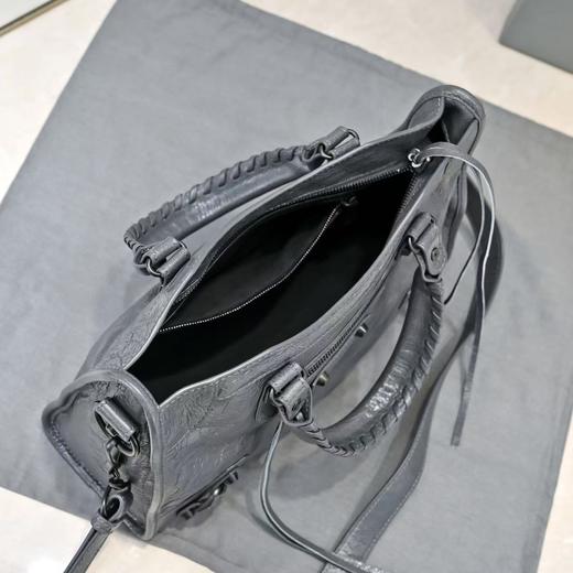 巴黎世家 Le City系列 机车包 小号 火山岩（LZ） 商品图8