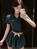 【非质量问题不退换】MiuMiu 26早春新款短袖 / 短裙（XHH） 商品缩略图0