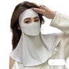 【遮阳一体❗️冰丝口罩】可喝水防晒面罩脸基尼夏季全脸防护脖子防紫外线遮阳一体冰丝口罩。ya 商品缩略图4