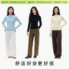 【预售】「棉的美学|复古纯色圆领套头毛衣女秋季新款修身百搭针织上衣 商品缩略图2