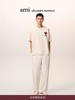 手编刺绣tee，阔版宽松设计。港风情侣款圆领纯棉半袖t恤E032158 商品缩略图6
