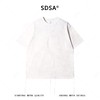 SDSA男装2026新款高贵轻奢潮牌简约缝线流苏圆领短袖T恤百搭宽松 商品缩略图0