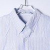 SDSA男装2026新款高贵轻奢潮牌小清新竖纹短袖衬衫百搭宽松上衣 商品缩略图2