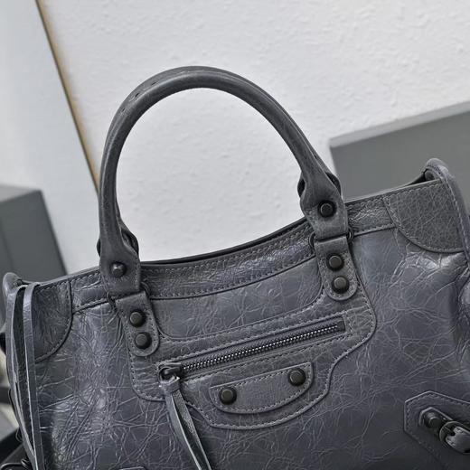 巴黎世家 Le City系列 机车包 小号 火山岩（LZ） 商品图4