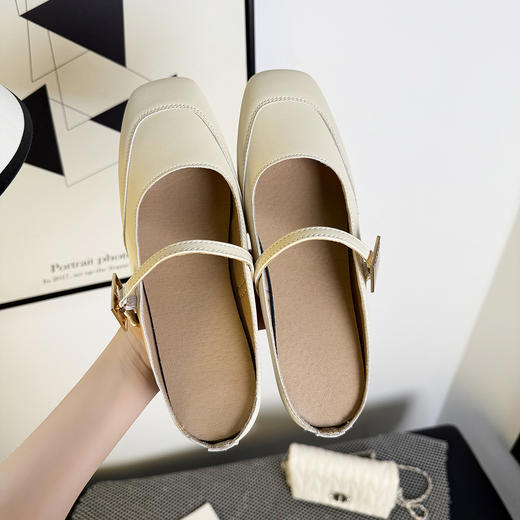 星期六同款包头浅口女拖鞋2520 商品图4