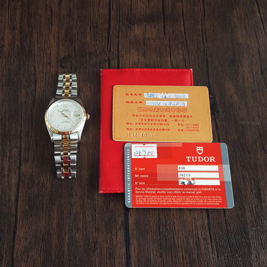 【95新】TUDOR帝舵M76213-0008自动机械日期显示、星期显示36MM（男款）王子与公主系列精钢/18k黄金表圈120326TJ15 商品图1