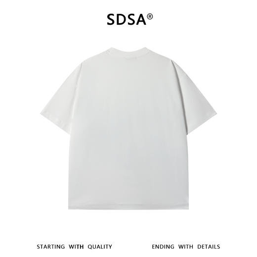 68508SDSA男装2026新款高贵轻奢潮牌豹水墨印花短袖T恤百搭时尚上衣 商品图5