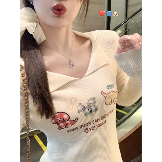 <曾小咸推荐>3.24现货秒杀 ！微信超特价！韩系v领针织衫 日常179.99 立减100 秒杀79.99！！ 商品图1