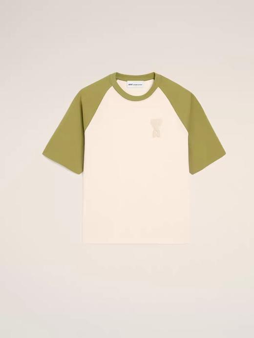 Am!新款插肩袖撞色水洗固色圆领短袖T恤 Z-15890 商品图8