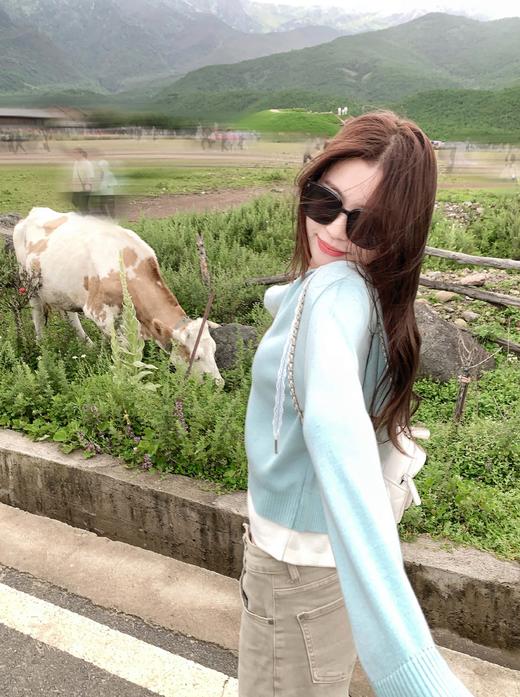 <曾小咸推荐>3.24现货秒杀 ！微信超特价！连帽假两件针织衫 日常169.99 立减80 秒杀89.99！！ 商品图8