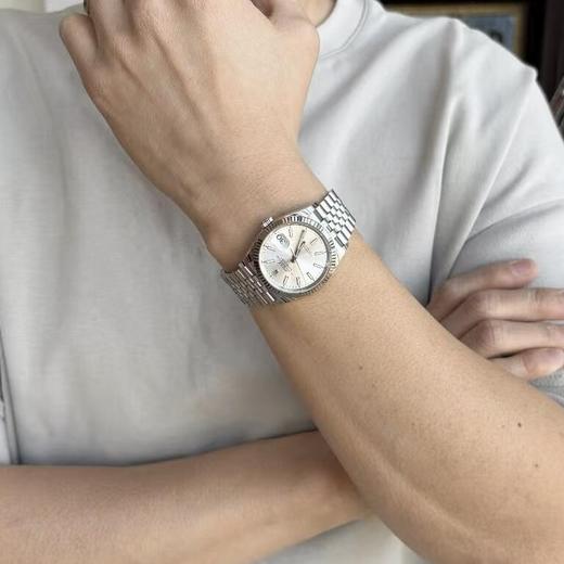 劳力士 日志型系列腕表 采用原版3235自动机械机芯904L精钢表壳表带尺寸:36mm 商品图7