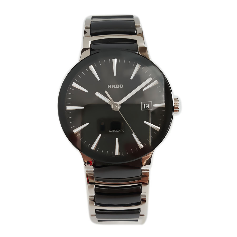 【95新】RADA 雷达R30941152自动机械机芯日期显示38MM（男款）晶萃系列精钢050326NJS23