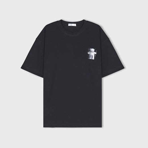 【新品上新】HX 夏季圆领短袖T恤微宽舒适S102622674101/02 商品图5