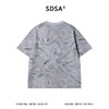 26649SDSA男装2026新款高贵轻奢美式笔刷纹理字母刺绣短袖T恤百搭时尚 商品缩略图5