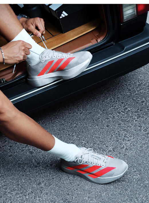 adidas阿迪达斯adizero EvoSL竞速超轻缓震跑步鞋 商品图4