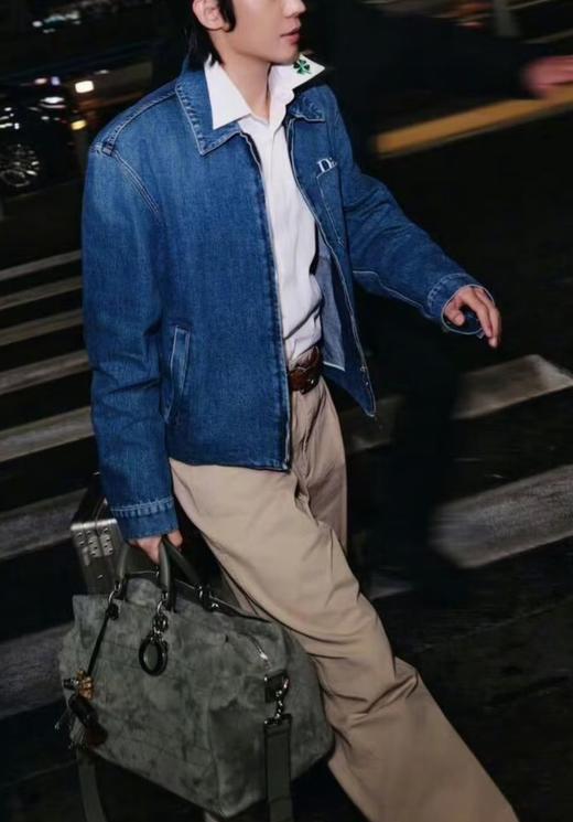 男款拉链牛仔外套la010 商品图3