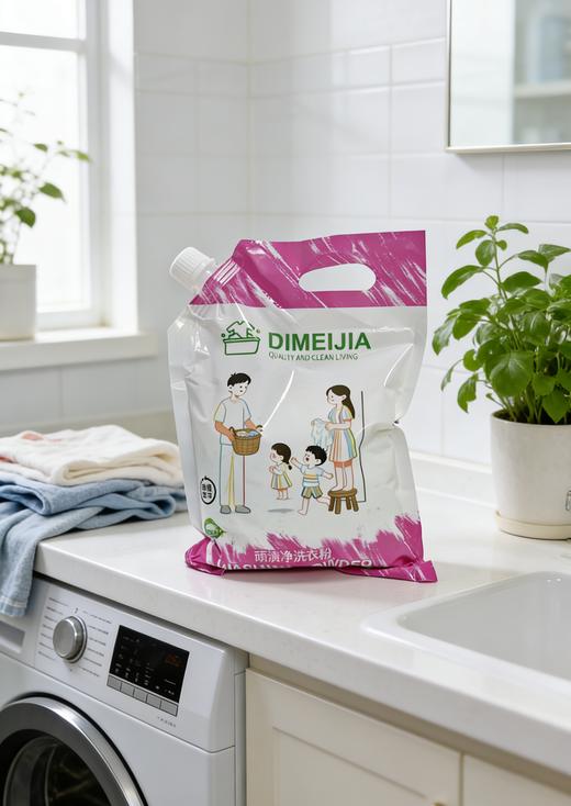 【顽渍净洗衣粉】💰19.9 8大袋❗8斤装❗平均1袋才2块多✨ ✅植物酵素快速分解血渍、奶渍、饭渍，不用狠搓，霉斑油渍自动跑光 商品图1