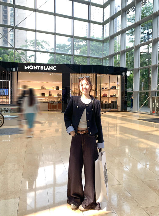 <曾小咸推荐>3.23现货秒杀 ！微信超特价！拼接小香风正肩外套 日常289.99 立减150 秒杀139.99！！ 商品图10