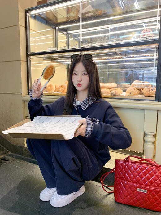 <曾小咸推荐>3.23现货秒杀 ！微信超特价！韩系2色抽绳直筒休闲裤 日常169.99 立减90 秒杀79.99！！ 商品图6