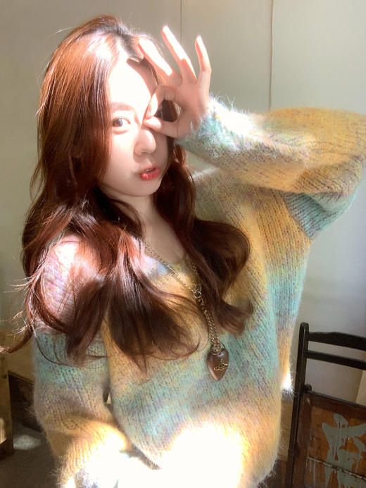 <曾小咸推荐>3.24现货秒杀 ！微信超特价！韩系彩色条纹毛衣 日常189.99 立减100 秒杀89.99！！ 商品图13