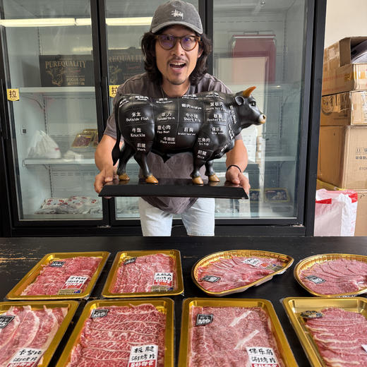 澳洲和牛涮烤片组合丨澳洲进口和牛，谷饲200天以上，牛肉风味浓郁，花纹细腻，涮烤皆宜，120g/盒⭐️顺丰陆运 商品图1