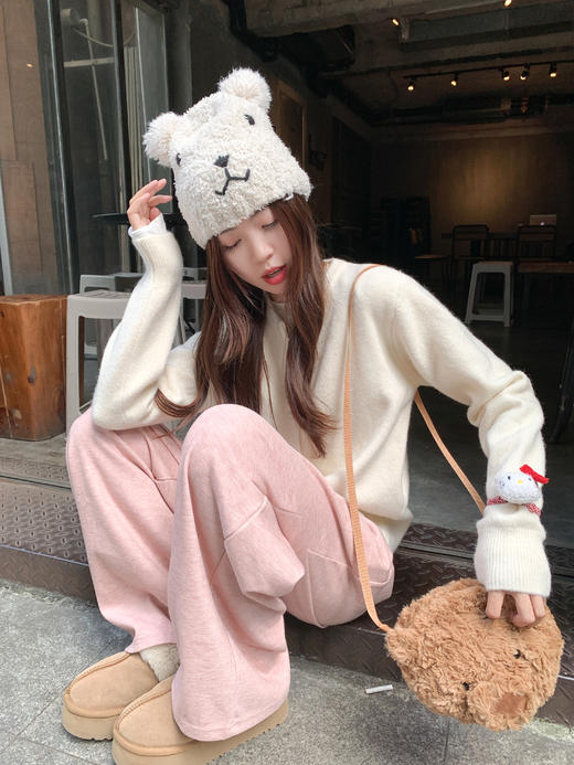 <曾小咸推荐>3.23现货秒杀 ！微信超特价！韩系阔腿休闲裤 日常159.99 立减90 秒杀69.99！！ 纯色开衫 秒杀79.99！！白色连帽长袖秒杀79.99！ 商品图13