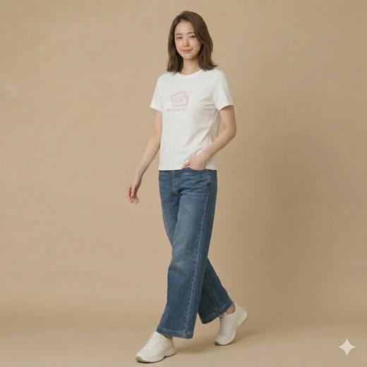 微信26C622-2101牛仔裤 商品图2