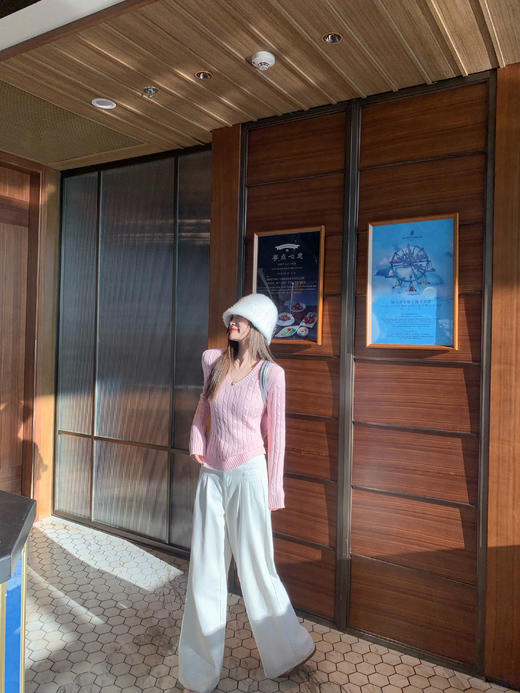 <曾小咸推荐>3.23现货秒杀 ！微信超特价！韩系麻花v领毛衣 日常169.99 立减90 秒杀79.99！！ 商品图10