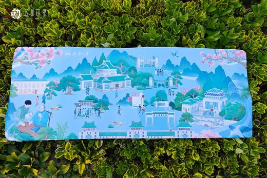 武大珞珈全景桌垫 商品图0