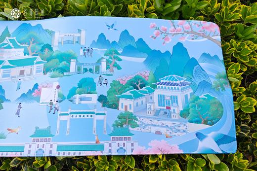 武大珞珈全景桌垫 商品图2