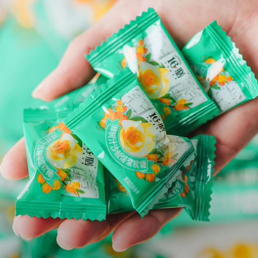 【桦树汁沙棘爆浆软糖】真果爆浆营养美味，果源采自东北黑土地大兴安岭地区，配料表简单【AA】 商品图3