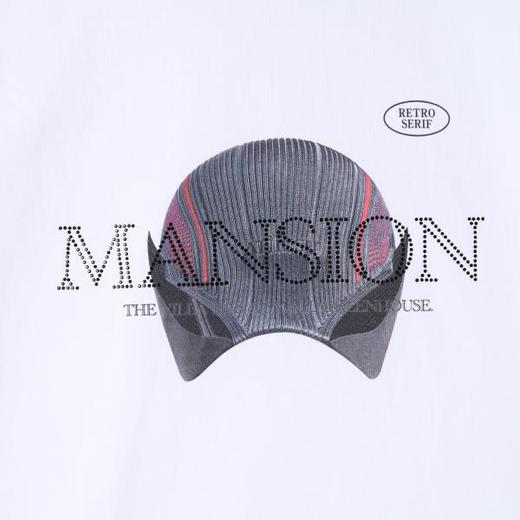 88309SDSA男装2026新款高贵轻奢美式潮牌帽子烫钻字母圆领短袖T恤百搭 商品图3