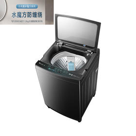 小天鹅（LittleSwan） 12公斤大容量  波轮洗衣机 全自动 直驱水魔方系列  变频防缠绕 纳米银离子除菌  防生锈机身 玻璃盖【TB120V01MDT】