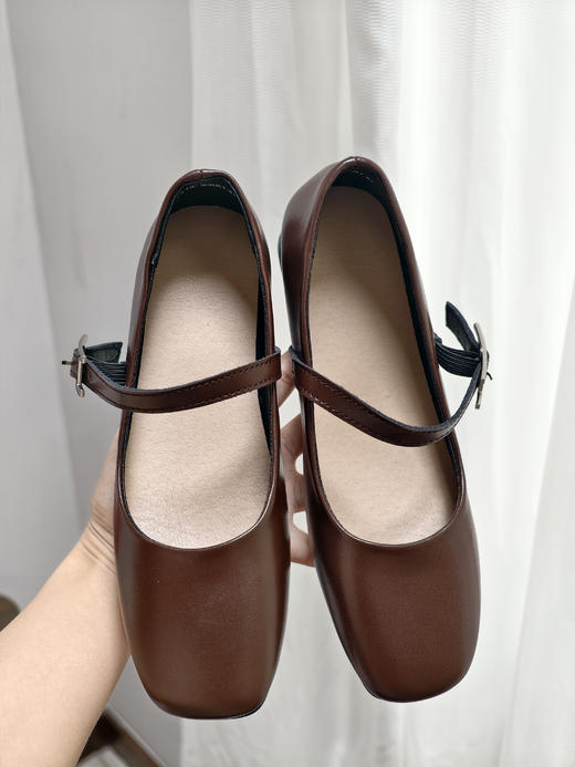 Jane芭蕾小皮鞋爱马同款玛丽珍鞋软底鞋 商品图10