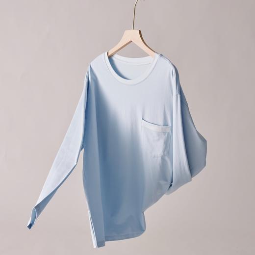 【比裸睡还舒适的家居服套装】壳木高感棉 · 拼色家居服9841，亲肤软糯，自然舒适  商品图11