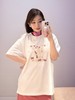 驴家 25ss字母logo真丝织带手工花短袖T恤 男女同款 （DY） 商品缩略图0