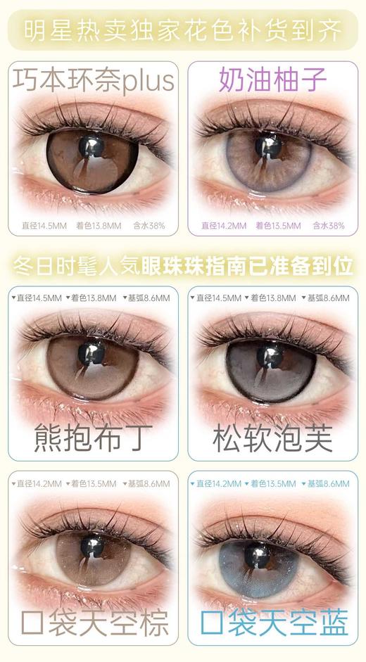 SKEYE 正品半年抛88/副98/2副128/3副158/4副188/5副,树莓松饼黄油松饼 商品图3