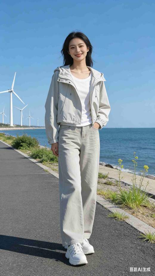 588021春上新 带帽休闲外套 商品图8