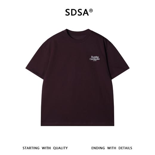 88278SDSA男装2026新款高贵轻奢美式字母印花圆领短袖T恤宽松百搭上衣 商品图1