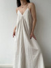 ranyepersonal｜PARADOX25DR06-1 斜纹天丝白色吊带连衣裙 [ 白 ] 商品缩略图0
