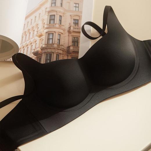 Cerotich软支撑文胸女内衣小胸不空杯薄法式聚拢胸罩透气柔软 商品图2