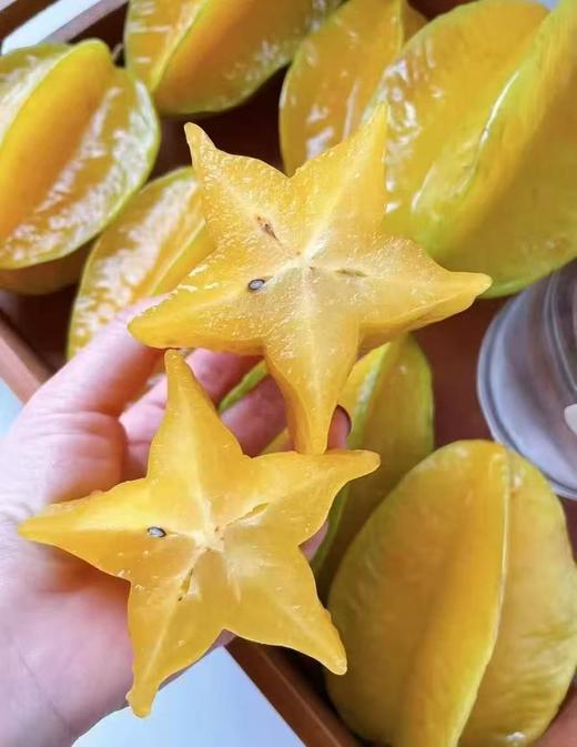 周一取货：【树熟杨桃】一盒1.8斤左右，入口清香，水份充盈！果肉细腻多汁！ 商品图4