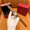 卡地亚 坦克系列腕表 鳄鱼皮 石英瑞士进口超薄高效能机芯尺寸:25.5X33.7mm 商品缩略图0